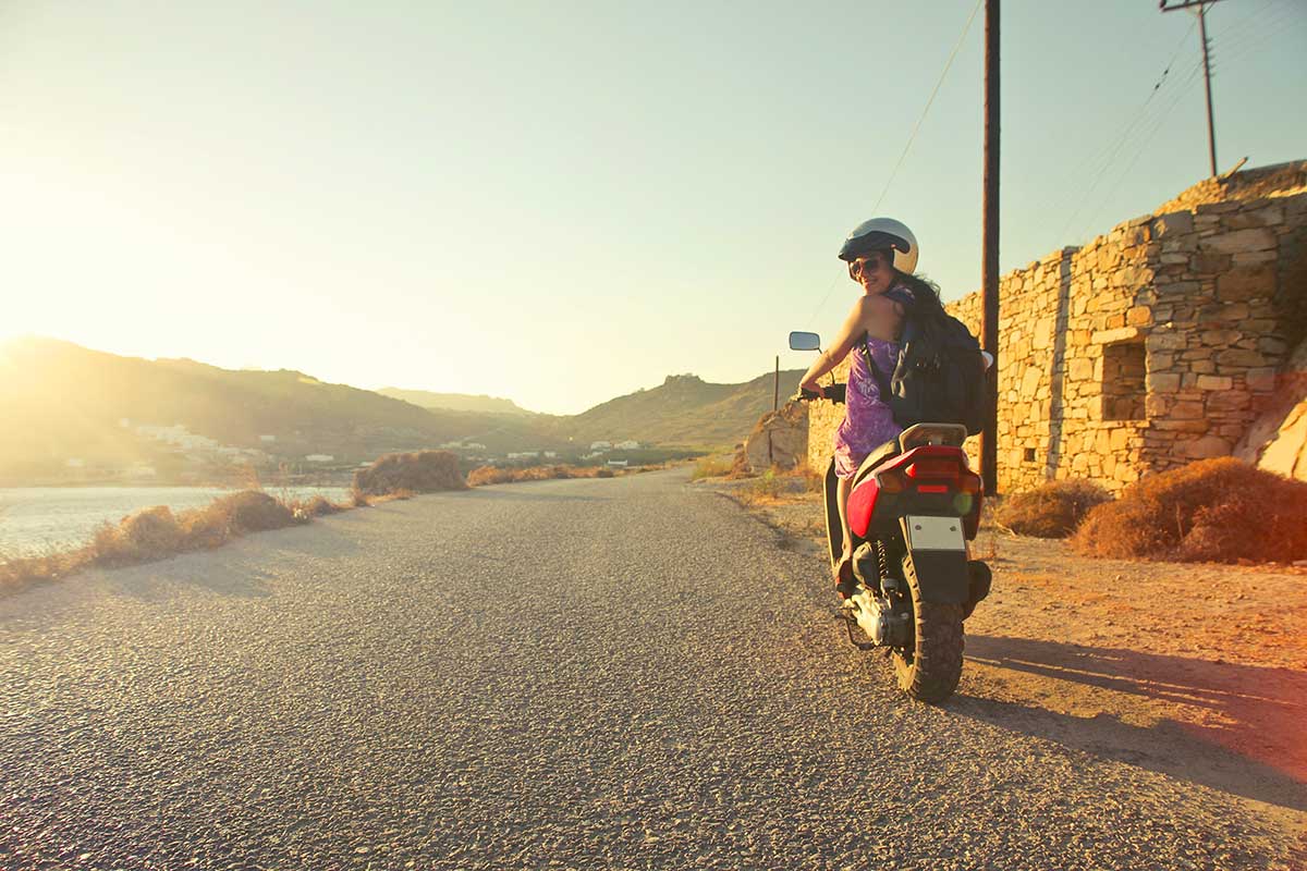 rent scooter sorrento camper